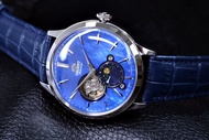 (แถมกล่องแบบพกพา) นาฬิกา Orient Classic Automatic Sun And Moon รุ่น RA-AS0103A