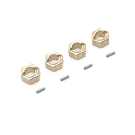 Metal Upgrade 7mm Brass Connector RC Car Parts Fit For FMS 1/24 FCX24 XQ FCX18 Crusher Chevrolet K5 