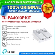 TP-LINK TL-PA4010P KIT AV600 PASSTHROUGH POWERLINE STARTER KIT