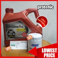 🔥FREE GIFT🔥Original Mineral Oil Perodua SAE 10W30 (3L) Engine Motor Oil for Bezza Myvi Axia Alza Min