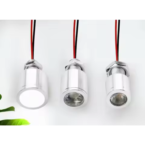 DC5V DC12V DC24V Ultra-thin Small Light 1W High Brightness Small Bulb Equipment Modification Lightin