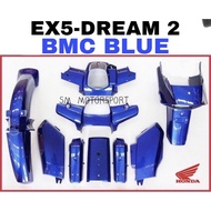 EX5 DREAM 2 BMC BLUE BODY COVER SET HONDA 100% ORIGINAL