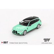 MINI GT No.897 BMW M3 M Performance Touring Mint Green MGT00897