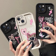 Music Sunglasses Cat Phone Case For Xiaomi Poco F7 Ultra F7 X7 Pro C85 C71 C75 Soft Shockproof TPU C