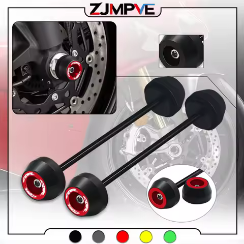 NEW cbr Motorcycle Rear Front Axle Fork Crash Sliders Wheel Protector Pad For CBR 650R 600RR CBR650R
