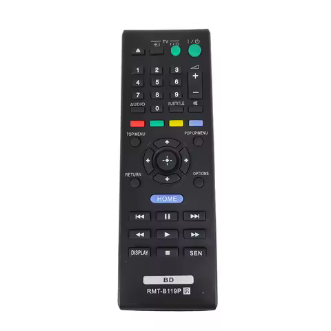 New Replacement RMT-B119P For Sony BD Blu-Ray DVD Remote Control BDP-S1100 BDP-S590 BDP-S5100 BDP-S3
