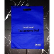 [1 pcs] Goodie Bag | Tas Spunbond | Oval 30x40 SOV3040