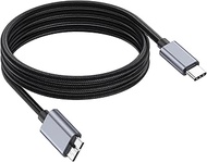 Danfetsoy 10Gbps Micro B to USB C Cable, Micro B Male to Type-C Male External Hard Drive Cable for D