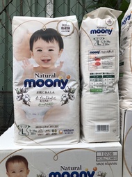 [Có sẵn] [Ảnh thật] [Chính hãng] Tã bỉm Dán/Quần Moony Natural Nội Địa Nhật đủ size