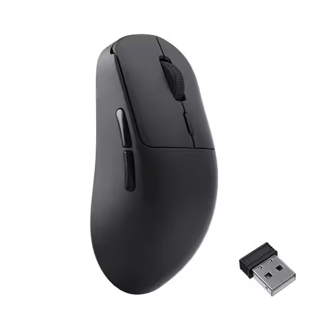 Lemokey G2 Wireless Optical Mouse Gaming PixArt 3950 Sensor 2.4GHz & Bluetooth 8K Polling Rate Light