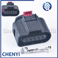 5 Pin Mass Air Flow Connector Common Rail Front Oxygen O2 Sensor Rear bumper light Plug 8K0 973 705 