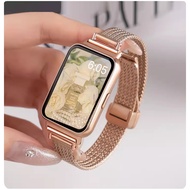 Stainless Steel Wheat Pattern Watchband For Huawei Watch Fit 2 Strap Huawei Fit Wristband Huawei Fit