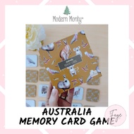 [Authentic] Modern Monty Australia Memory Card Game | Christmas Gift