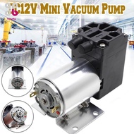 [Baosity] Mini Air Pump Motor Diaphragm Air 65-120kpa DC12V Vacuum Suction 6W for Fuel with Bracket 