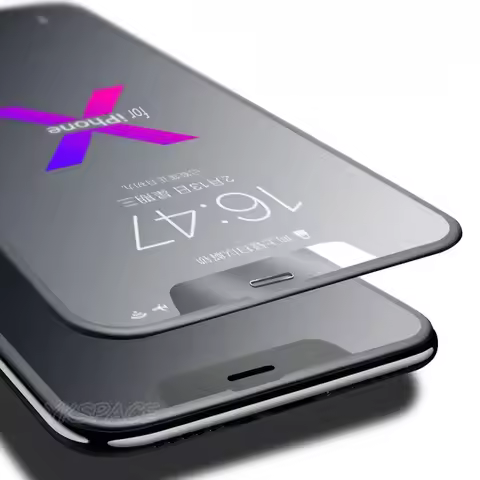 2-3Pcs Matte Frosted 9H Tempered Glass for iPhone XR X XS 11 12 13 mini 14 15 16E 16 17 Air Pro Max