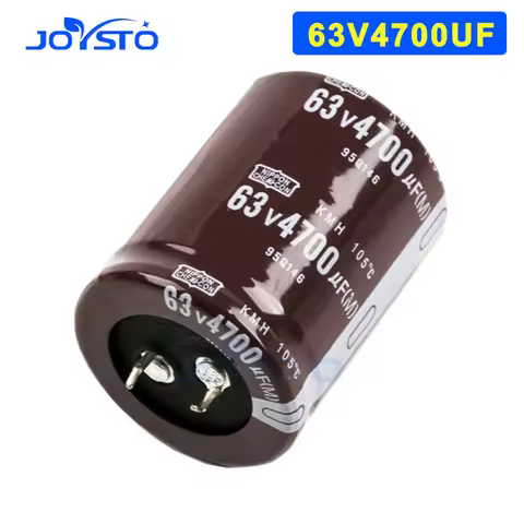 1pcs Good quality Ox Horn Capacitance 63V 4700uf 22X40 25X35 30X40 Aluminum Electrolytic Capacitors 