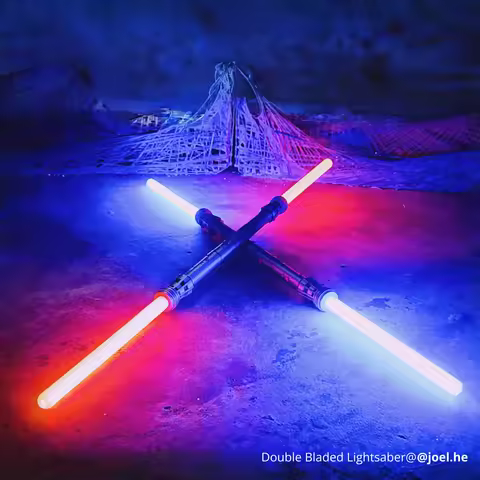 Motion-Activated Sound and Light Props Kit For BambuLab 1:1 Ruyi Jingu Bang Wukong Staff Weapon