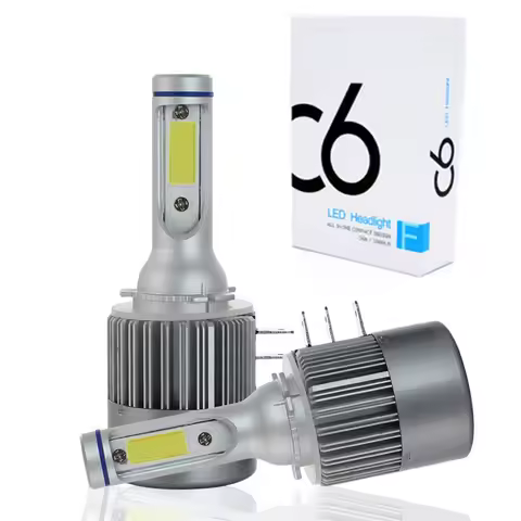 Muxall H15 H4 H7 H11 H1 H3 LED Bulb 80W 8000LM/set Car Headlight High Beam Lamp Canbus Error Free Fo
