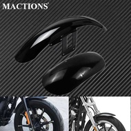 Yy Motorcycle Front Fender Mudguard Fairing Cover Black For Harley Sportster Forty Eight 48 Xl1200x