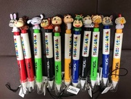 全新現貨懷舊絶版 蠟筆小新 十二生肖 觸控筆 Nds筆 扭蛋筆 扭蛋