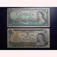 Uang Kertas Asing 286 - 2 Variasi Canada Lama