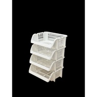 Multipurpose Extension Shelf No.111 White-4 Layers (Smaller Size A4)