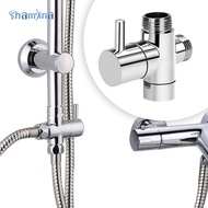 [Shamjina] 3 Way Diverter Valve Shower Arm Diverter Valve Three Way Fixed Spray Head Kitchen Accesso