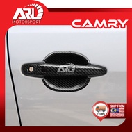 Toyota Camry XV40 ACV40 ACV41 ASV40 Door Handle Protector Cover Carbon Fiber Design For Camry (2007-