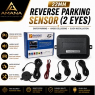 Universal Car Reverse Parking Sensor 22MM Backup Alarm System Rear Sensor Buzzer Sound Alert Sensor 