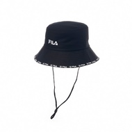 FILA 簡約素色筒帽/漁夫帽-黑色 HTY-1200-BK