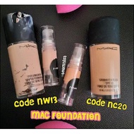MAC STUDIOFIX FOUNDATION