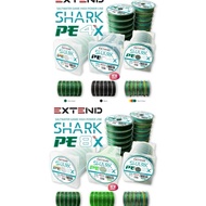 2023 NEW EXTEND SHARK X4/X8 BRAIDED LINE FISHING LINE TALI BENANG MAIN LINE