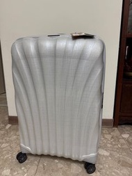 Samsonite C-lite貝殼行李箱 白色