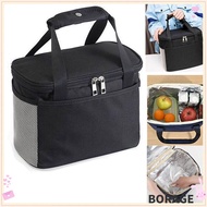 BORAG Insulated Lunch Bag Thermal Travel Adult Kids Lunch Box