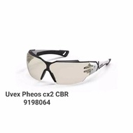 Uvex Pheos cx2 CBR Glasses 9198064 - Safety Glasses Uvex
