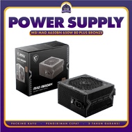 MSI MAG A650BN PSU 650W 80+ Bronze 5Yr Warranty || MSI 650W PSU 80+ Bronze Modular 5Yr Warranty