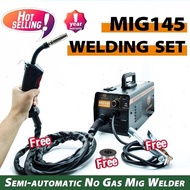 HZXVOGEN MIG145 220V Mig Welder Gasless Welding Machine Fit 0.8/1.0mm Flux Core 0.4-4mm Carton Steel
