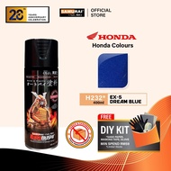 Samurai H232 Ex-5 Dream Blue Honda Colour - Aerosol Coating Spray Paint for Automotive Car Motorcycl