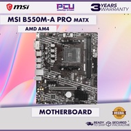 MSI B550M-A PRO DDR4 AM4 MATX MOTHERBOARD (3 Years Warranty)