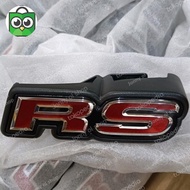 RS RS logo emblem front grill new brio 2018 original