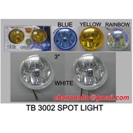 Car Fog Lamp TB-3002 | TB 3002 - Sportlight Yellow White Blue 2 Pcs