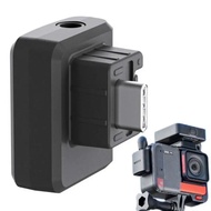 สำหรับ Insta360 ONE RS Mic Adapter Action กล้องอุปกรณ์เสริมไมโครโฟนอะแดปเตอร์ไมโครโฟนสายชาร์จสำหรับ Crisper Audio Vlog