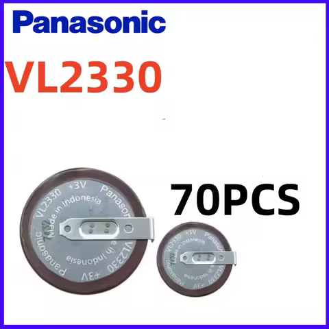 SALE 70PCS Lithium Coin Battery VL2330 for Most Car for Key fobs Rechargeable Remote for Key Cell fo
