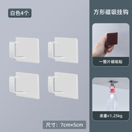 磁啜掛鉤強磁黑色雪櫃入戶門上強力磁鐵門後磁力啜鐵收納鑰匙掛勾