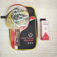 Table tennis bat Cima *3Star table tennis bat FREE ping pong ball (Nittaku)