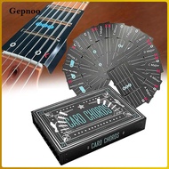 [wxuchp] 15 Pieces Guitar Aid Chords Cards Beginner Training Aid Guitars Chords Flashcards