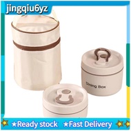 【J&U】Insulated Lunch Container Set-Premium Stainless Steel, 2/3/4 Tier Stackable with Lunch Bag