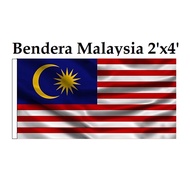 Bendera Malaysia (saiz: 2'x4')
