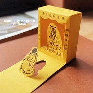 peoplestechnology Buddha Worship Box Deion Toys Cute 3D Paper Squishy Toys Anti Stress Fidget Toys Birthday Gifts PLY