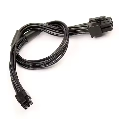 Mini 6-Pin to PCI-E 6Pin Graphics Video Card Power Cable Connector for Apple IOS Mac G5 Mac Pro Comp